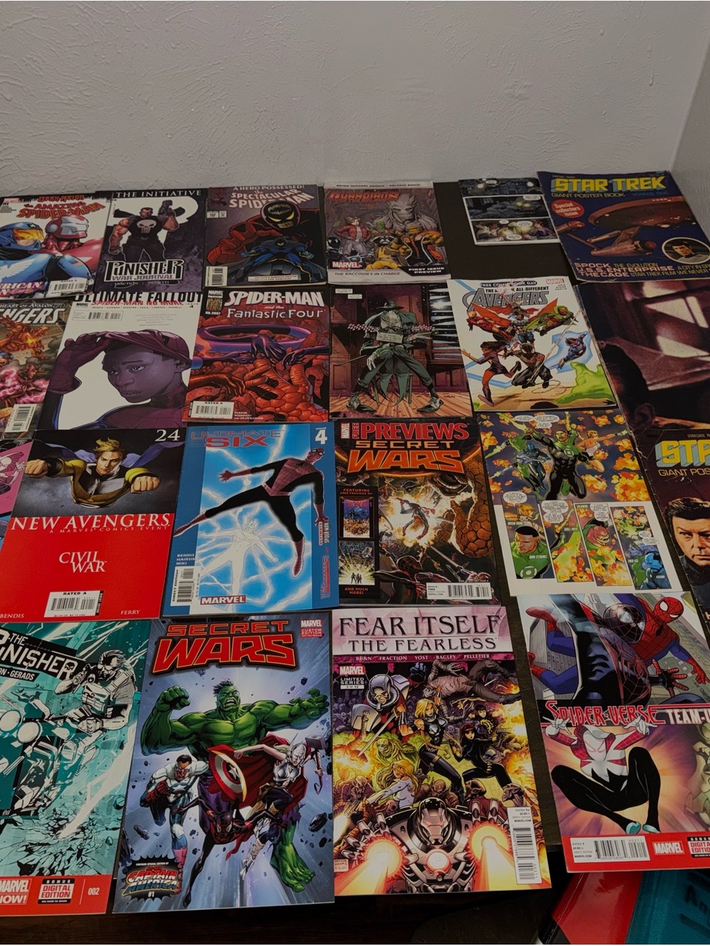 Comics on Table - Picture 2 of 5